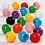 Creativ Company Pony kralen, d 10 mm, gatgrootte 4,5 mm, diverse kleuren, 430 gr, 700 ml/ 1 Doosje