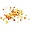 Creativ Company Facet kralen, afm 4-12 mm, gatgrootte 1-2,5 mm, geel (32227), 250 gr/ 1 doos