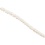 Creativ Company Zoetwaterparels, afm 4-6 mm, gatgrootte 1 mm, parelmoer, 40 cm/ 1 doos