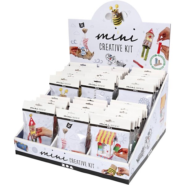 Creativ Company Display met Creative mini kits, 60 set/ 1 doos