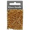 Rocailles, d 3 mm, afm 8/0, gatgrootte 0,6-1,0 mm, goud, 25 gr/ 1 doos