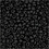 Creativ Company Rocailles, d 3 mm, afm 8/0, gatgrootte 0,6-1,0 mm, mat zwart, 25 gr/ 1 doos