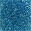 Creativ Company Rocailles, d 4 mm, afm 6/0, gatgrootte 0,9-1,2 mm, helder turquoise, 25 gr/ 1 doos