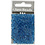 Creativ Company Rocailles, d 4 mm, afm 6/0, gatgrootte 0,9-1,2 mm, helder turquoise, 25 gr/ 1 doos