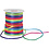 Macramé koord, dikte 2 mm, regenboogkleuren, 40 m/ 1 rol