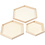 Creativ Company Dienbladen, d 21+26+31 cm, 3 stuk/ 1 set
