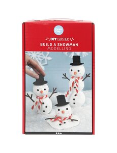 Foam Clay Maak een sneeuwpop