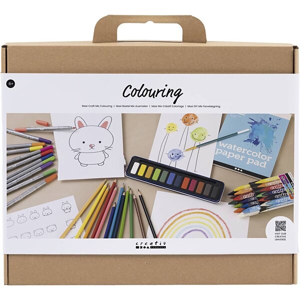 Creativ Company Maxi Creatieve Box Kleur, Tekening, 1 doos