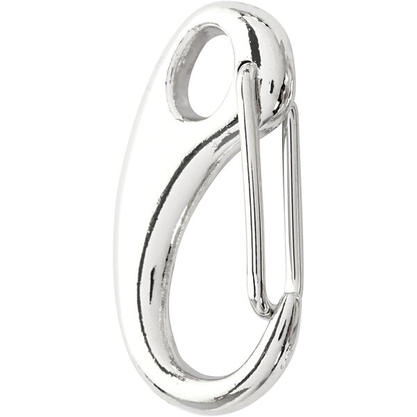 Creativ Company Sleutelhaak, L: 30 mm, B: 15 mm, verzilverd, 2 stuk/ 1 doos