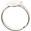 Creativ Company Ring voor de vinger, verzilverd, 15 stuk/ 1 doos