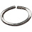 Creativ Company Ring, ovaal, dikte 0,7 mm, verzilverd, 50 stuk/ 1 doos