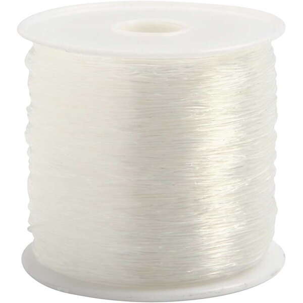 Creativ Company Elastisch koord, rond, dikte 0,5 mm, 100 m/ 1 rol