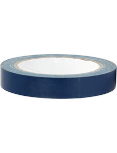  Canvas tape, B: 19 mm, blauw, 25 m/ 1 rol