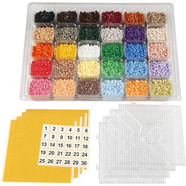 NABBI Starterset Foto kralen, medium, 15000 stuk, 1 set