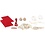 Creativ Company Creative mini kit, Kerstelven, H: 8 cm, 1 doos