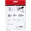 Creativ Company Creative mini kit, Scandinavische kerstkabouters, H: 12 cm, grijs, 1 doos