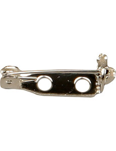  Brochespeld, L: 15 mm, verzilverd, 100 stuk/ 1 doos
