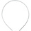 Creativ Company Haarbanden, B: 8 mm, wit, 5 stuk/ 1 doos