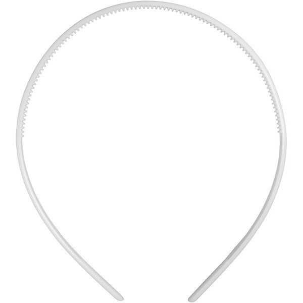Creativ Company Haarbanden, B: 8 mm, wit, 5 stuk/ 1 doos
