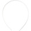 Creativ Company Haarbanden, B: 8 mm, wit, 5 stuk/ 1 doos