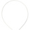 Creativ Company Haarbanden, B: 8 mm, wit, 5 stuk/ 1 doos
