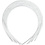 Creativ Company Haarbanden, B: 8 mm, wit, 5 stuk/ 1 doos