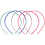 Creativ Company Haarbanden, B: 8 mm, diverse kleuren, 5 stuk/ 1 doos