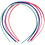 Creativ Company Haarbanden, B: 8 mm, diverse kleuren, 5 stuk/ 1 doos