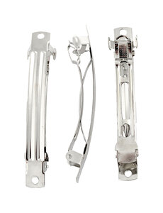 Creativ Company Sierspeld, L: 8 cm, B: 8 mm, verzilverd, 30 stuk/ 1 doos