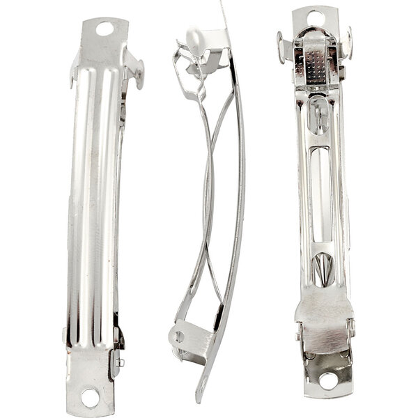 Creativ Company Sierspeld, L: 8 cm, B: 8 mm, verzilverd, 30 stuk/ 1 doos