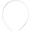 Creativ Company Haarbanden, B: 25 mm, wit, 5 stuk/ 1 doos