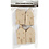Creativ Company Huis, H: 9,5-12 cm, L: 5,5-6,5 cm, B: 3 cm, 4 stuk/ 1 doos