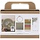 Creativ Company Mini Hobbyset Borduurwerk, Borduurframe, dusty groen, 1 doos