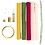 Creativ Company Hobbyset Crêpepapier, Krans, Crêpe-verhouding: 180%, 1 doos