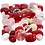 Creativ Company Glazen kralen, Lieveheersbeestjes, blaadjes, harten, afm 5-22 mm, gatgrootte 0,5-1,5 mm, diverse kleuren, 60 gr/ 1 doos