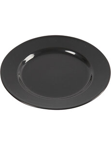 Creativ Company Bordjes, d 19 cm, zwart, 6 stuk/ 1 doos