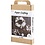 Hobbyset Papier Kunst, Krans, wit, licht naturel, 1 doos