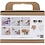 Creativ Company Mini Hobbyset Boetseren, Kaarsenhouders, wit, 1 doos