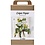 Creativ Company Maxi Hobbyset Crêpepapier, Bloemenboeket, lichtgroen, donkergroen, pastel groen, wit, 1 doos