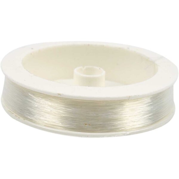 Creativ Company Nylondraad, dikte 0,4 mm, Treksterkte: 23 kg, 100 m/ 1 rol