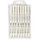 Fineliners, lijndikte 0,03+0,05+0,1+0,2+0,3+0,5+0,8+1,0 mm, zwart, 8 stuk/ 1 doos