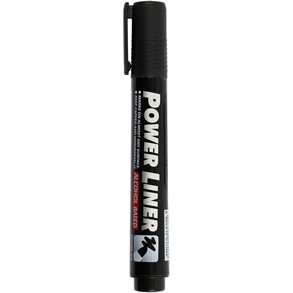 Mungyo Power Liner, lijndikte 1,5-3 mm, zwart, 1 stuk