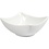 Schaal, H: 4,5 cm, d 10 cm, wit, 12 stuk/ 1 doos