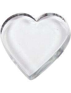  Hart, afm 10x9 cm, dikte 15 mm, 1 stuk