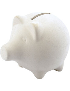 Creativ Company Spaarvarken, H: 9 cm, L: 11 cm, 10 stuk/ 1 doos