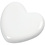 Creativ Company Hart, afm 6,5x6,5 cm, dikte 10 mm, wit, 1 stuk