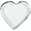 Creativ Company Hart, afm 9x9 cm, dikte 15 mm, 10 stuk/ 1 doos
