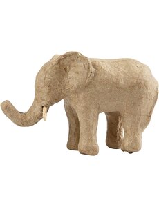 Creativ Company Olifant, H: 9 cm, L: 13 cm, 1 stuk