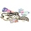 Foam Clay Zeemeermin, 1 set