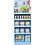 Foam Clay Vloerdisplay Foam Clay® - Zelf in te richten, H: 1560 mm, D: 390 mm, B: 580 mm, diverse kleuren, 102 eenh./ 1 doos